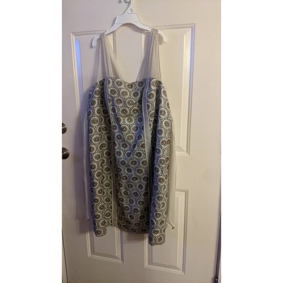 Isabel Toledo for Lane Bryant Linen Blend Sheath Dress, 18, Tan/beige, Boho - Picture 2 of 13